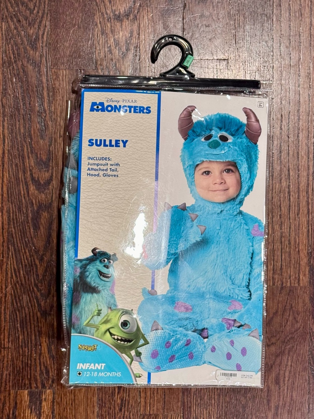 Spirit Sulley Infant Blue Costume - 12-18 Months
